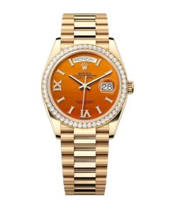 Superclone Rolex Day-Date 36 mm Carnelian Dial 128348RBR