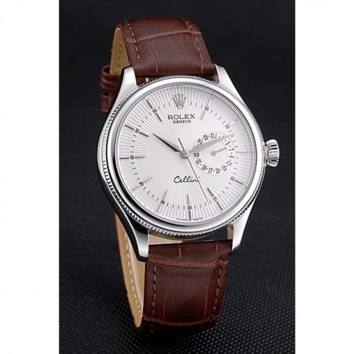 Rolex Cellini 38mm White Dial 622723 - Image 3