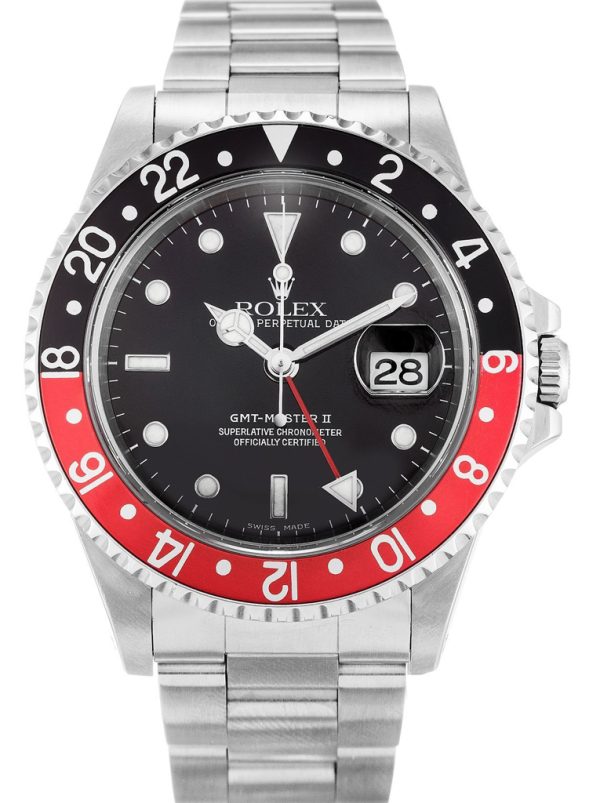 Rolex GMT-Master II 40mm Black Dial 16710 “Coke”