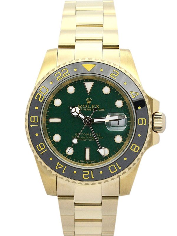 Rolex GMT-Master II 40mm Green Dial 116718LN