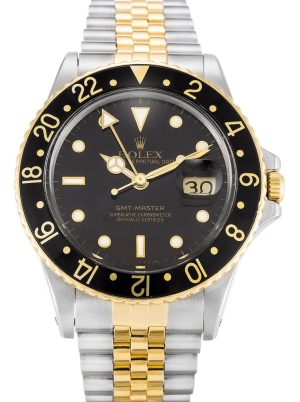 Rolex GMT-Master 38mm Black Dial 16753