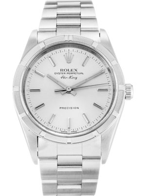 Rolex Air-King 34mm Silver Dial 14010M