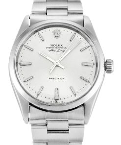 Rolex Air-King 34mm Silver Dial 5500