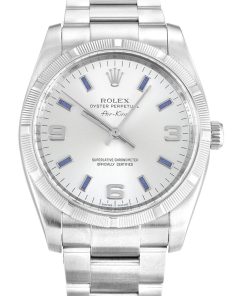 Rolex Air-King 34mm Silver Dial 114210-2