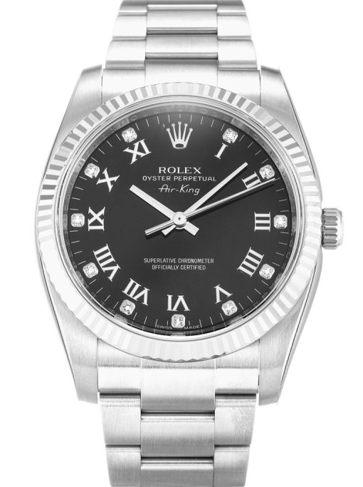 Rolex Air-King 34mm Black Dial 114234