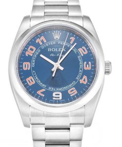 Rolex Air-King 34mm Blue Dial 114200