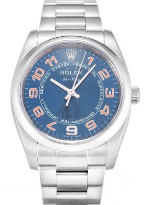 Rolex Air-King 34mm Blue Dial 114200