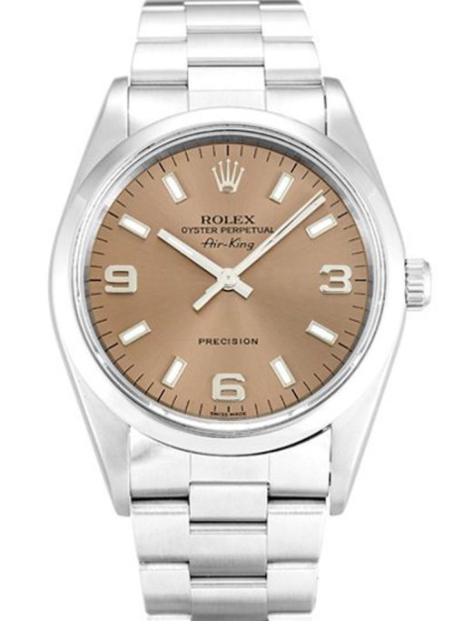 Rolex Air-King 34mm Salmon Dial 14000