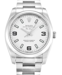 Rolex Air-King 34mm White Dial 114200