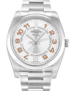 Rolex Air-King 34mm Silver Dial 114200