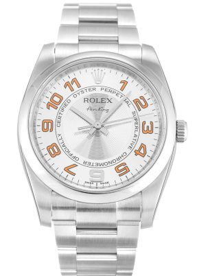 Rolex Air-King 34mm Silver Dial 114200