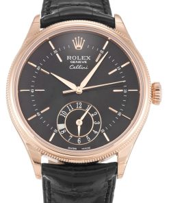 Rolex Cellini 39mm Black Dial 50525