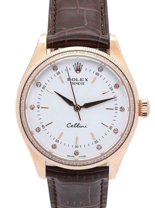 Rolex Cellini 40mm White Dial 5310