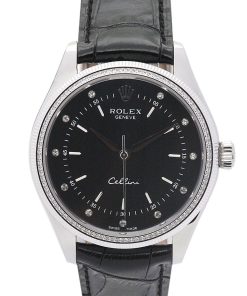 Rolex Cellini 39.5mm Black Dial 5310