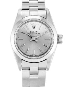 Rolex Oyster Perpetual Lady 26mm Silver Dial 67180