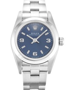 Rolex Oyster Perpetual Lady 24mm Blue Dial 76080