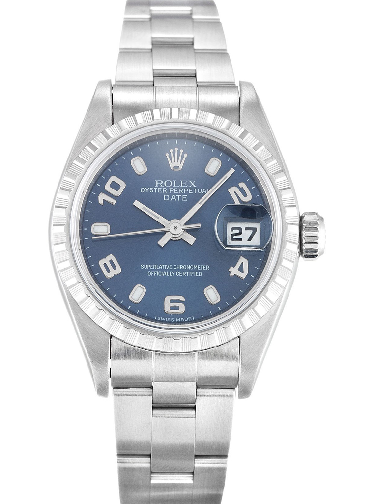 Rolex Oyster Perpetual Lady 26mm Blue Dial 79240