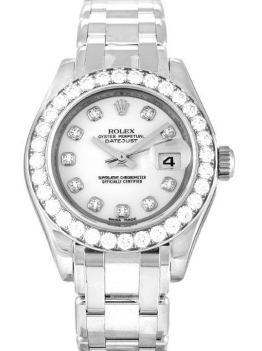 Rolex Pearlmaster 29mm White Dial 80299