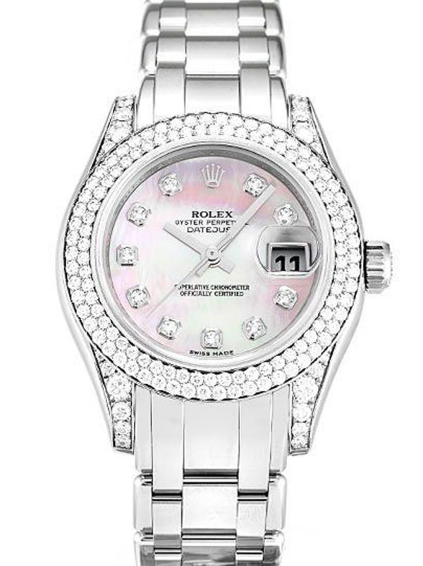 Rolex Pearlmaster 36mm Mother of Pearl – Pink Dial 80359