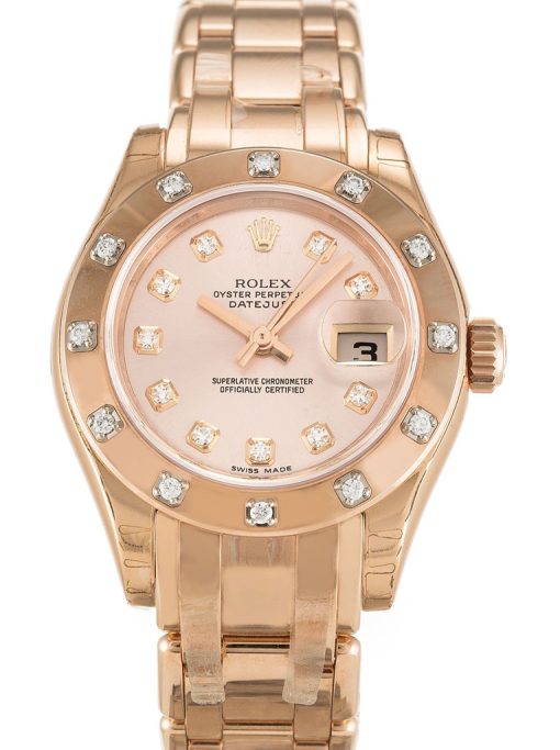 Rolex Pearlmaster 29mm Rose Dial 80315