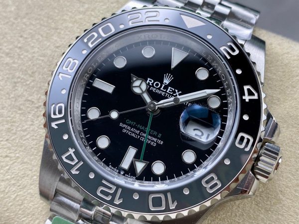 Superclone Rolex GMT-Master II 126710GRNR “Bruce Wayne” Jubilee 2024