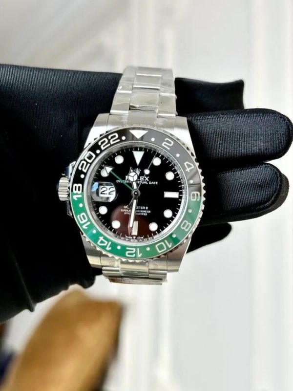 Rolex GMT-Master II 40mm Black Dial 126720VTNR “Sprite”