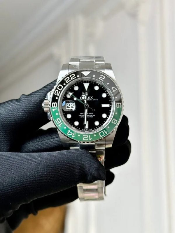 Rolex GMT-Master II 40mm Black Dial 126720VTNR “Sprite”