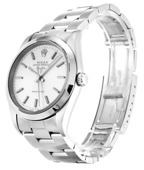 Rolex Air-King 34mm Silver Dial 14000M