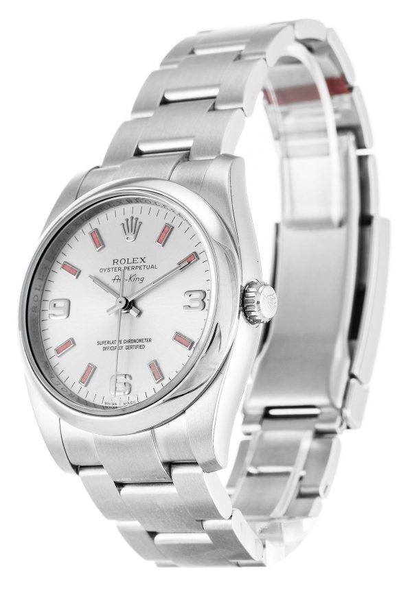 Rolex Air-King 34mm White Dial 114200-2