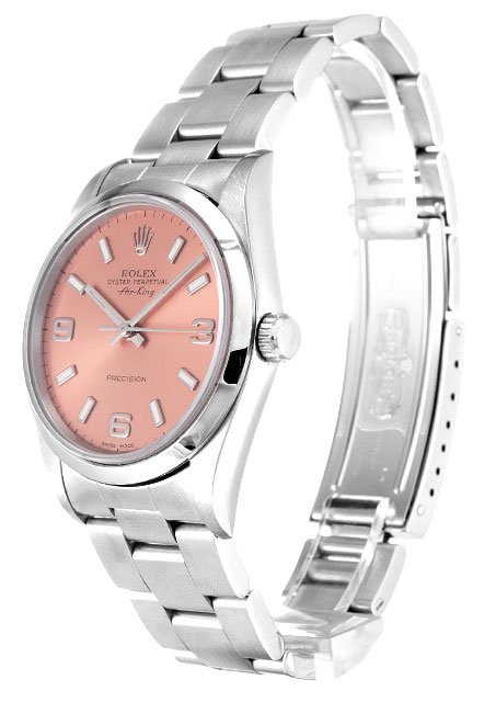 Rolex Air-King 34mm Pink Dial 14000