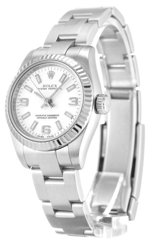 Rolex Oyster Perpetual Lady 26mm White Dial 176234