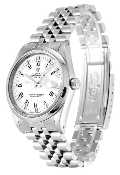 Rolex Oyster Perpetual Date 34mm White Dial 15200