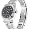 Rolex Oyster Perpetual Lady 31mm Black Dial 177234