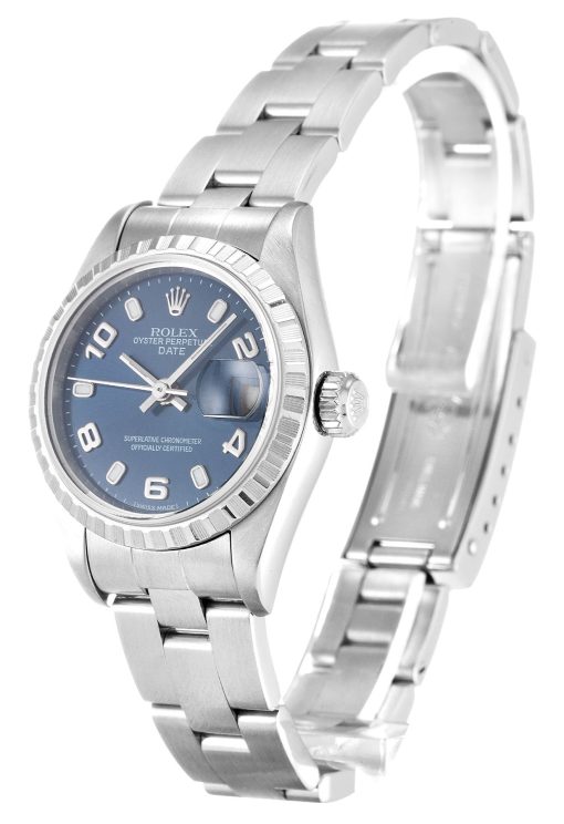 Rolex Oyster Perpetual Lady 26mm Blue Dial 79240