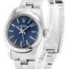 Rolex Oyster Perpetual Lady 26mm Blue Dial 6718