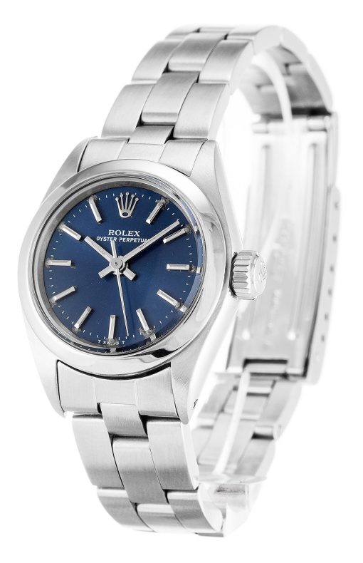 Rolex Oyster Perpetual Lady 26mm Blue Dial 6718