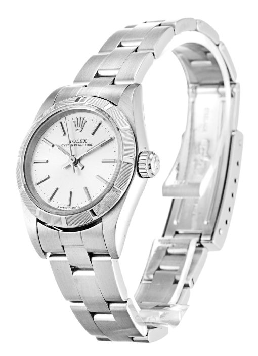 Rolex Oyster Perpetual Lady 26mm Silver Dial 67230