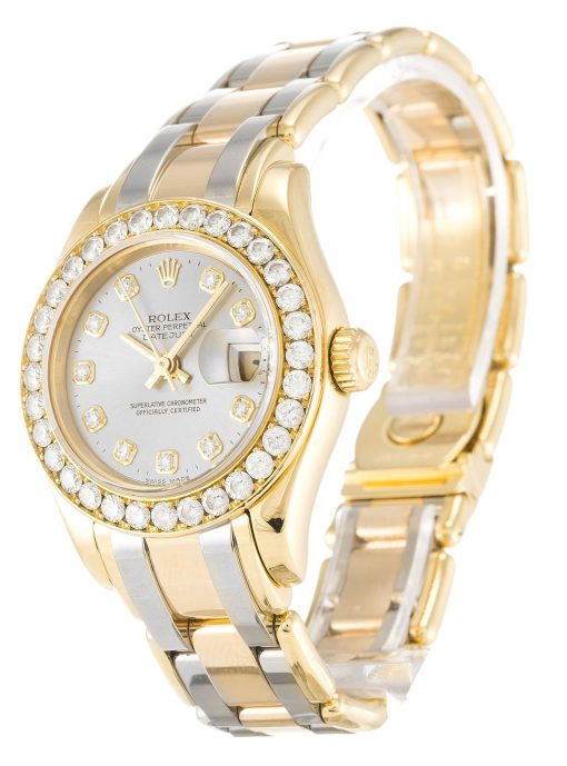 Rolex Pearlmaster 29mm Champagne Dial 80298 - Image 2