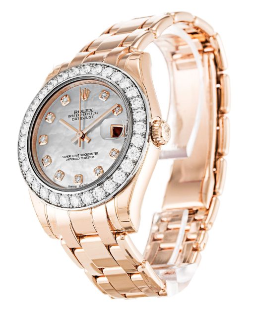 Rolex Pearlmaster 34mm Mother of Pearl Dial 81285 - Image 2