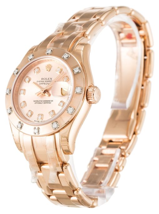 Rolex Pearlmaster 29mm Rose Dial 80315 - Image 2