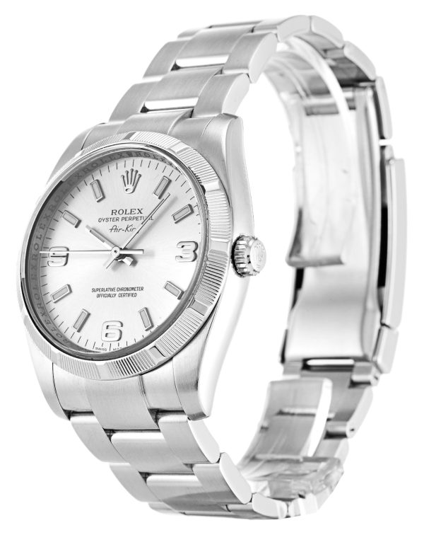 Rolex Air-King 34mm Silver Dial 114210