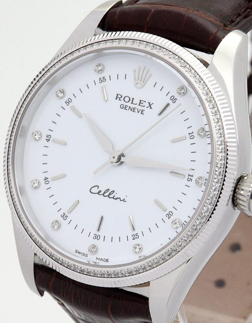 Rolex Cellini 25mm White Dial 5310-2 - Image 3