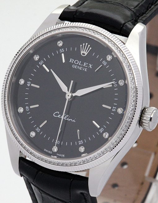 Rolex Cellini 39.5mm Black Dial 5310 - Image 3