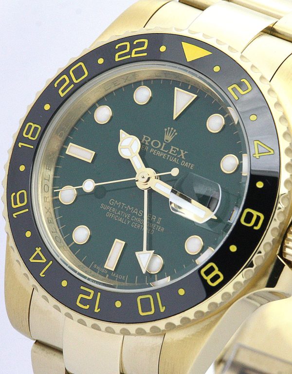 Rolex GMT-Master II 40mm Green Dial 116718LN