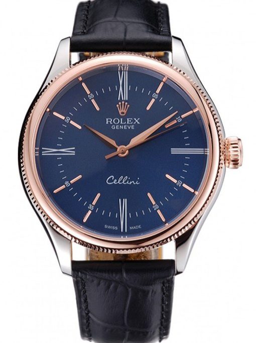 Rolex Cellini 40mm Blue Dial 622841