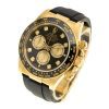 Superclone Rolex Daytona 40 mm Black Dial Yellow Gold 126518LN