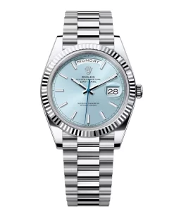 Superclone Rolex Day-Date 40 mm Ice blue Dial 228236