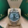 Superclone Rolex Day-Date 40 mm Ice blue Dial 228236