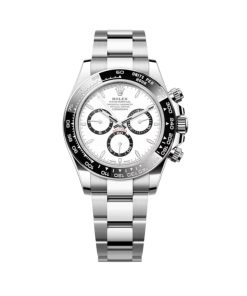 Superclone Rolex Daytona “Panda” 40 mm White Dial 126500LN-Superclone