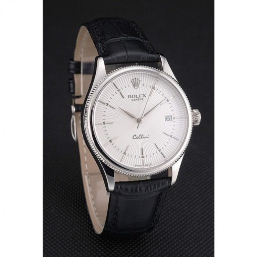 Superclone Rolex Cellini 38mm White Dial REP016802 - Image 3